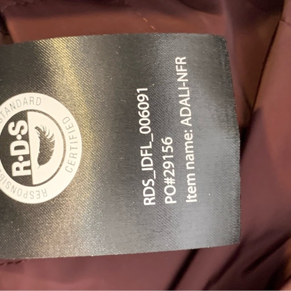 MXsold Mackage Adali Hooded Waterproof Down Jacket in Wine - Picture 14 of 16